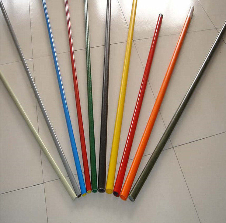 10mm Fiber Reinforced Plastic Rod Flexible Fiberglass Rods For Green House Planting