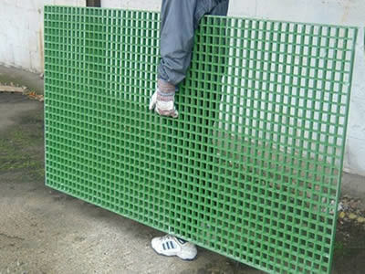 ASTM Fibreglass Reinforced Plastic Gratings FRP Walkway Grating Corrosion Resistance