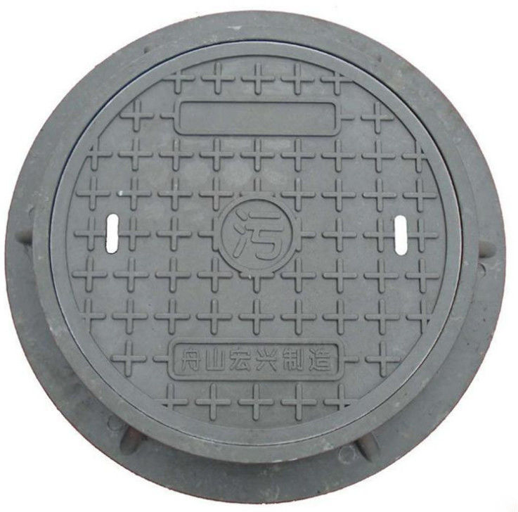 Civil Engineering Fiberglass Manhole Cover High Corrosion Resistance,Circle Manhole Cover
