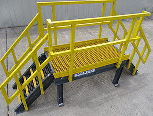 Weather Resistance 36cm Width FRP Handrail System To Make Full Use Of Your Space