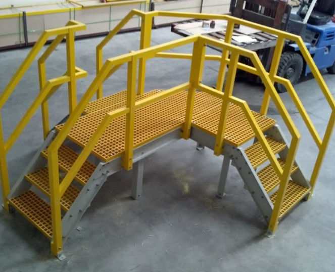 Weather Resistance 36cm Width FRP Handrail System To Make Full Use Of Your Space