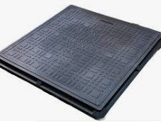 Anti Slip Fiberglass Manhole Cover With Strong Impact Resistance,Dark Color Manhole Cover for Drain