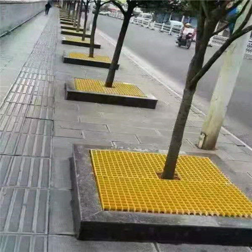 OEM FRP Pultruded Products With Excellent Strength Abrasion Proof，Flower bed grid
