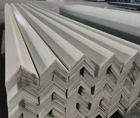 Slip Resistance FRP Structural Profiles Angle Profiles Customized Length,Fiberglass Pultruded Profiles Structural Square
