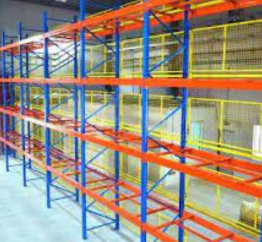 Warehouse Non Conductive FRP Rack Customized Thickness Color Options
