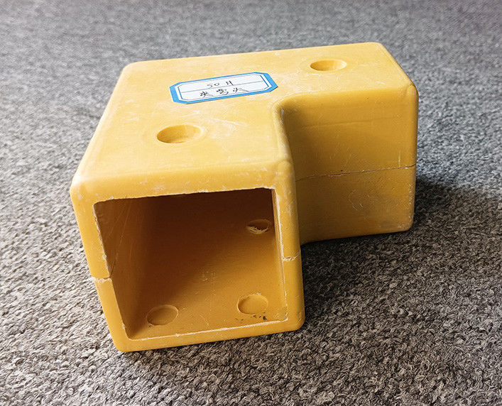 FRP Connectors Handrail Fittings Fiberglass Tube Pipe 50mm SMC Two Way Corner FRP Tube Accessaries