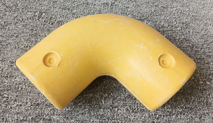 High Strength FRP Connectors Handrail Fence Fittings Fiberglass Tee / Pipe Connector Tube Elbow