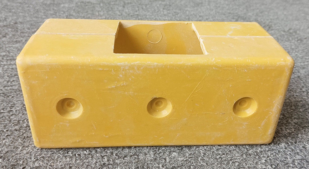 50mm FRP Square Tube Connector Four Way SMC Moulded Accessaries For Construction Usage