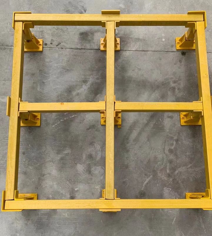 Customized Pultruded Tube For Structure For Building Construction Or Road Projects And Goods Shelf
