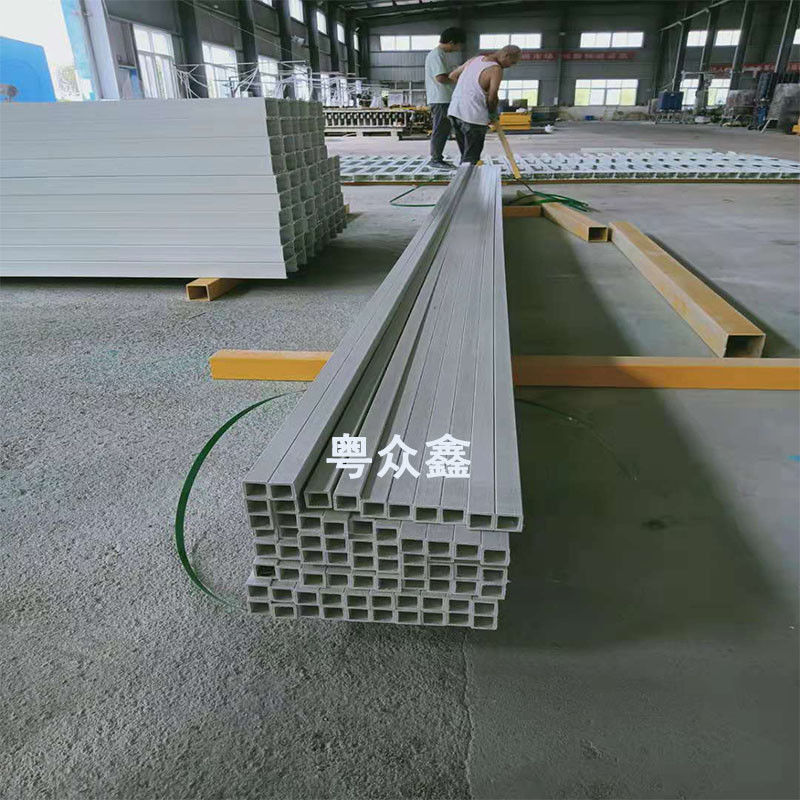 Customized Pultruded Tube For Structure For Building Construction Or Road Projects And Goods Shelf