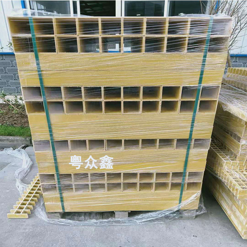 Customized Pultruded Tube For Structure For Building Construction Or Road Projects And Goods Shelf