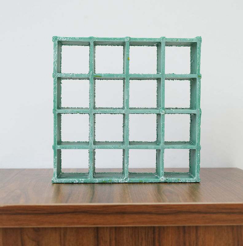 Green FRP Grating For Platform Or Walkway Use And Customized Size And Color